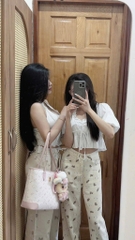 TÚI XÁCH - TÚI HELLO KITTY HỒNG XANH NỮ