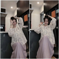 SET ÁO HOA CHÂN VÁY QC NỮ SẴN