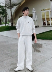 SET BỘ DÀI HAI DA THÊU NGỰA 3 MÀU NAM THU ĐÔNG