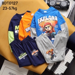 SET BỘ COTTON DÀI TAY BÉ TRAI