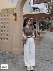 QUẦN SUÔNG TRẮNG NỮ