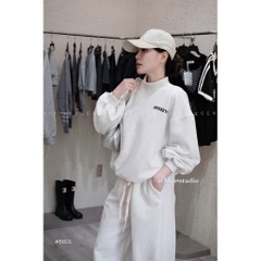 SET BỘ DÀI TÀN XÁM WHOSAVER NỮ THU ĐÔNG