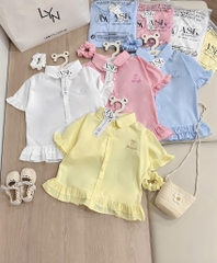 ÁO CỘC TAY BÈO BÉ GÁI