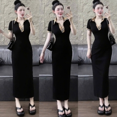 VÁY BODY CỔ KẺ BBR NỮ(XẢ 99k)