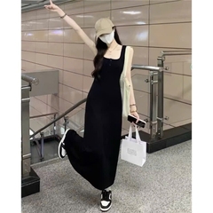 VÁY 2 DÂY DÁNG DÀI NỮ (SALE 77K)