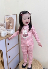 SET 3 BỘ DÀI KITTY TĂM KẺ HỒNG TÍM BÉ GÁI