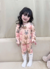 SET 2 BỘ DÀI THỎ HOA NHÍ TONE HÀN QUỐC BÉ GÁI