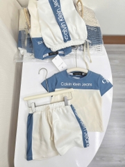SET C.K XANH PHỐI BE CHO BÉ TRAI SẴN