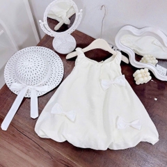 SET VÁY BỒNG KÈM MŨ XIU XINH BÉ GÁI