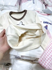 SET 2 BỘ DÀI NỈ LÔNG HỒNG BÉ GÁI