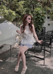 SET BỘ REN HOA BALO KÈM QUẦN ĐÙI KẺ NỮ