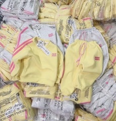 SET NỈ DÀI HAI DA THÊU MIN MIN BÉ GÁI