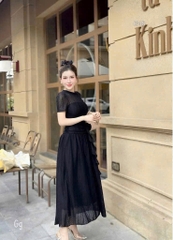 VÁY REN LI EO HOA XOÈ NỮ( xả 159k)