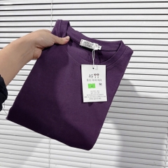 SET BỘ ÁO PHÔNG 2 MÀU TÍM VÀ XÁM KÈM CV NỮ