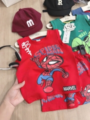 SET 3 BỘ NHỆN - CAPTION - HULK BÉ TRAI SẴN