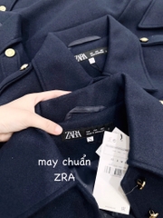 ÁO KHOÁC DẠ NỮ THU ĐÔNG ZR 2 LỚP CÚC CAO CẤP NỮ SẴN