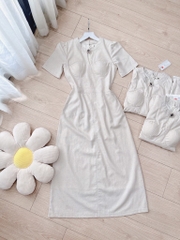 VÁY LI- EN CÚP NGỰC CỔ TẦU ĐÍNH TAG(XẢ 105k)