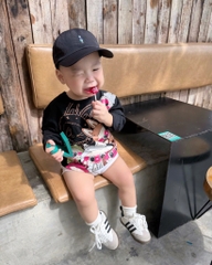 ÁO MẸ CON IN HÌNH LABUBU SIÊU HOT SẴN