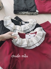SET BÈO VIỂN PHỐI THỜI TRANG – XINH ĐEN ĐỎ NỮ SẴN (SALE 170k)