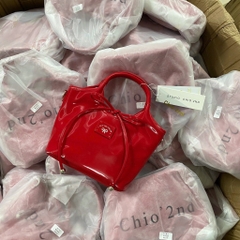 TÚI XÁCH - TÚI CHIO’2ND DÁNG NGẮN ĐỎ NƠ