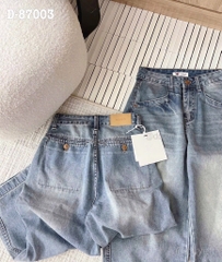 QUẦN BAGGY BÒ NỮ TÚI CÚC