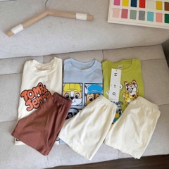 SET 3 BỘ CỘC TAY CHÓ CỨU HỘ BÉ TRAI (LOAD LẠI GIÁ)