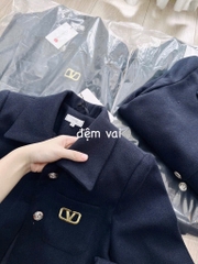 ÁO DẠ CD 2 LỚP CÚC ĐỒNG NỮ THU ĐÔNG