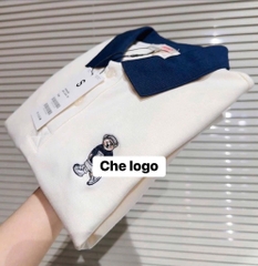ÁO POLO NỮ CỔ BẺ THÊU GẤU SẴN