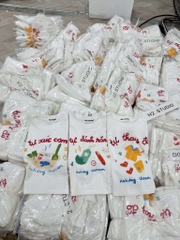 SET 3 ÁO PHÔNG TỰ XÚC CƠM - TỰ ĐÁNH RĂNG - TỰ THAY ĐỒ BÉ TRAI BÉ GÁI
