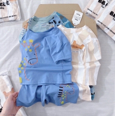 SET 3 BỘ THÚ RỪNG TONE BE XANH BÉ TRAI(XẢ 99k)