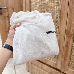 SET BỘ DÀI TÀN XÁM WHOSAVER NỮ THU ĐÔNG