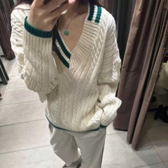 LEN ĐỎ KEM CỔ TIM VẶN THỪNG