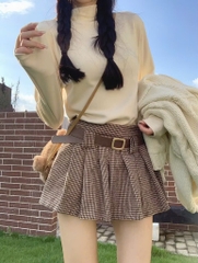 SET 3 ÁO ZIP LÔNG GIỮ NHIỆT ĐEN TRẮNG BE NỮ THU ĐÔNG SẴN