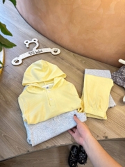 SET 2 BỘ TĂM DÀI BASIC CÓ MŨ BÉ GÁI