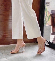 GIÀY DÉP - GUỐC QUAI TRONG ĐẾ 8CM NỮ