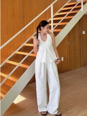 QUẦN SUÔNG ĐŨI BE TRẮNG NỮ