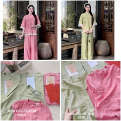 SET PHÁP PHỤC CỔ TÀU CÚC TẾT PHỐI NỮ SẴN