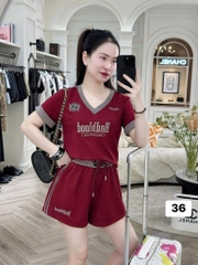 BỘ NỮ ÁO CỘC BAD BLOOD SẴN(SALE 119k)