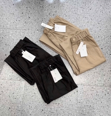 QUẦN BAGGY KAKI TÚI VUÔNG SAU NỮ SẴN