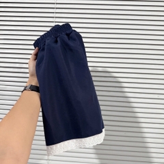 SÉT BỘ ÁO PHÔNG QUẦN THAN VIỀN REN GẤU NỮ