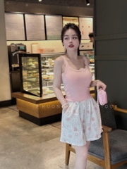 SET 3 QUẦN ĐÙI HOẠ TIẾT NỮ SẴN(SALE 85k)