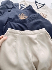 PHÁP PHỤC ĐI CHÙA CỔ TÀU NỮ