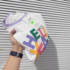 SET BỘ COTTON TÍM HELL YEAH NỮ