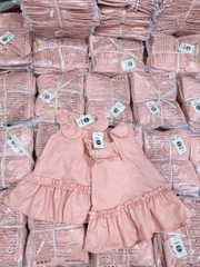 VÁY ĐŨI HỒNG CỔ SEN ĐUÔI CÁ TIỂU THƯ CHO BÉ GÁI SẴN (SALE 65k)