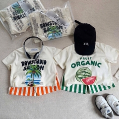 SET 2 BỘ HÈ SIÊU XINH DỪA DƯA HẤU BÉ TRAI