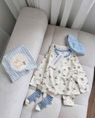 SET 2 BỘ DÀI GẤU XANH BÉ TRAI