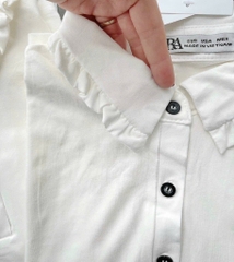 ÁO POLO CỔ ĐỨC TAY BỒNG NỮ