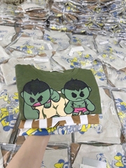 SET 3 ÁO GAP TONE MÀU XÁM RÊU NÂU BÉ TRAI SẴN( xả 69k)