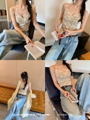 ĐỒ LÓT - BRA REN KÈM ĐỆM NGỰC 4 MÀU NỮ