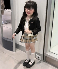 SET VÁY BBR ÁO KHOÁC DÀI SANG CHẢNH BÉ GÁI